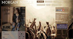 Desktop Screenshot of morgannicolemusic.com